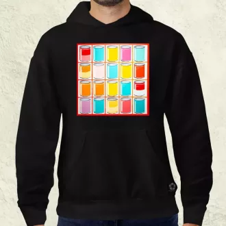 Pop art konzervdobozok v2 férfi pulóver