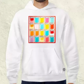 Pop art konzervdobozok v2 férfi pulóver