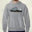 Porsche 911 rajz v3 férfi pulóver