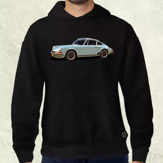 Porsche 911 rajz v4 férfi pulóver