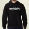 Porsche 911 rajz v4 férfi pulóver