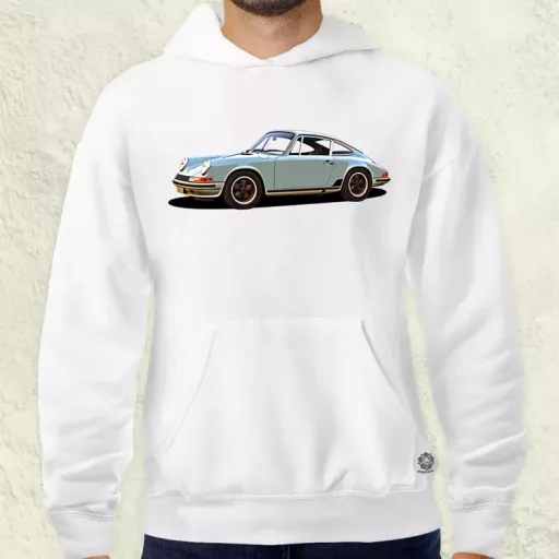 Porsche 911 rajz v4 férfi pulóver