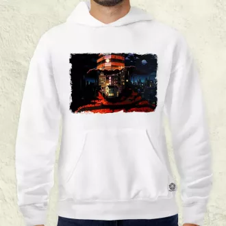   Pareidolia Freddy Krueger város fantázia v1 férfi pulóver