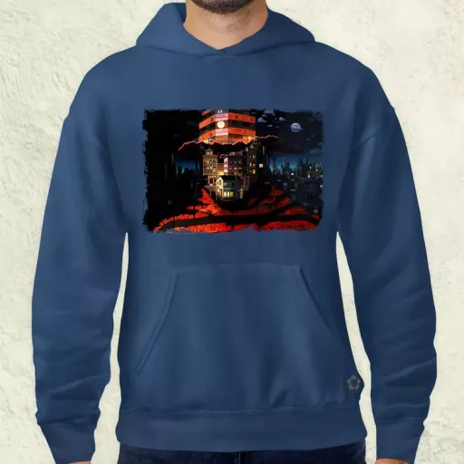 Pareidolia Freddy Krueger város fantázia v1 férfi pulóver