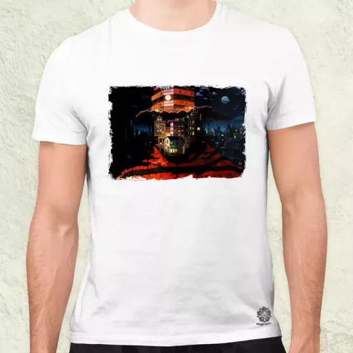 Pareidolia Freddy Krueger város fantázia v1 férfi póló