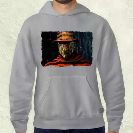 Pareidolia Freddy Krueger város fantázia v2 férfi pulóver