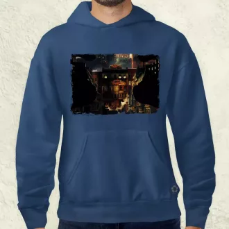   Pareidolia Freddy Krueger város fantázia v3 férfi pulóver