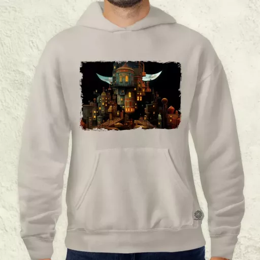 Pareidolia Freddy Krueger város fantázia v4 férfi pulóver