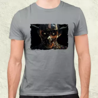 Pareidolia Freddy Krueger város fantázia v5 férfi póló