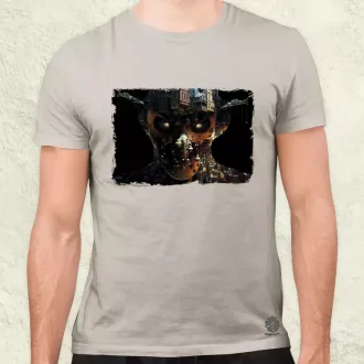 Pareidolia Freddy Krueger város fantázia v5 férfi póló