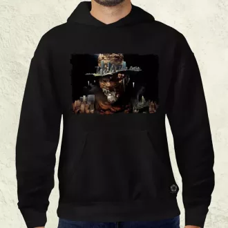   Pareidolia Freddy Krueger város fantázia v6 férfi pulóver