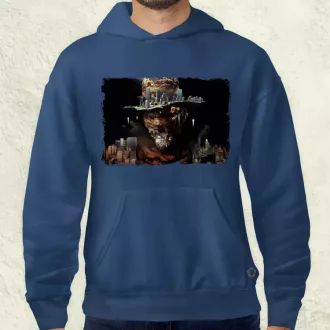   Pareidolia Freddy Krueger város fantázia v6 férfi pulóver
