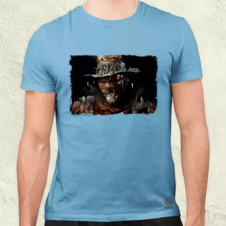 Pareidolia Freddy Krueger város fantázia v6 férfi póló