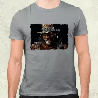 Pareidolia Freddy Krueger város fantázia v6 férfi póló