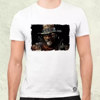 Pareidolia Freddy Krueger város fantázia v6 férfi póló