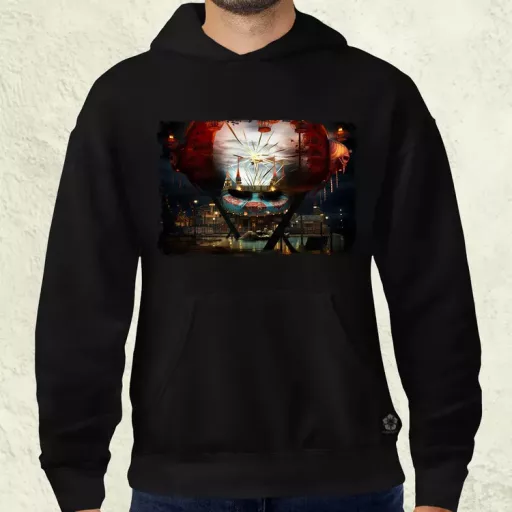 Pareidolia Pennywise vidámpark fantázia v1 férfi pulóver