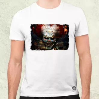 Pareidolia Pennywise vidámpark fantázia v1 férfi póló