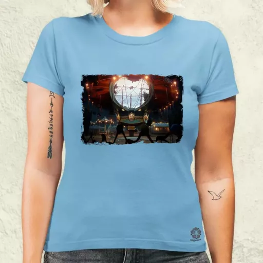 Pareidolia Pennywise vidámpark fantázia v2 női póló
