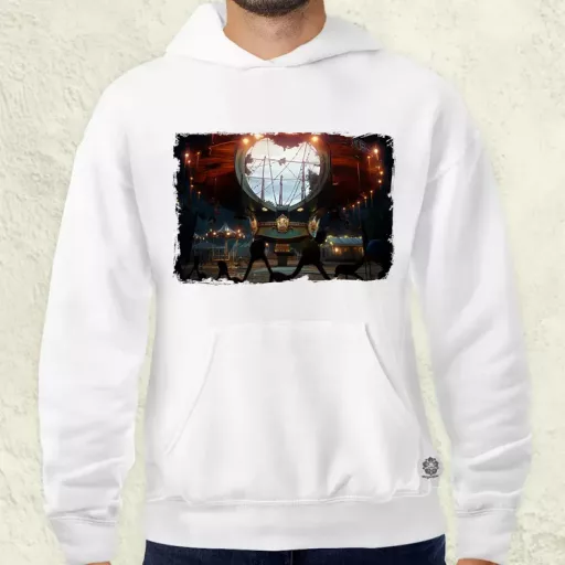 Pareidolia Pennywise vidámpark fantázia v2 férfi pulóver