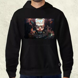 Pareidolia Pennywise vidámpark fantázia v3 férfi pulóver