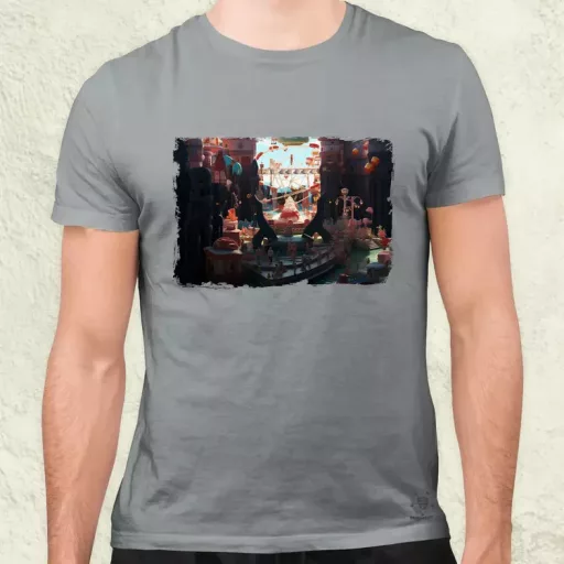 Pareidolia Pennywise vidámpark fantázia v3 férfi póló