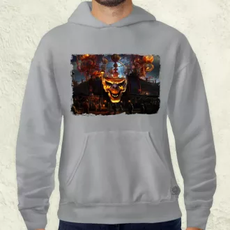Pareidolia Pennywise vidámpark fantázia v4 férfi pulóver