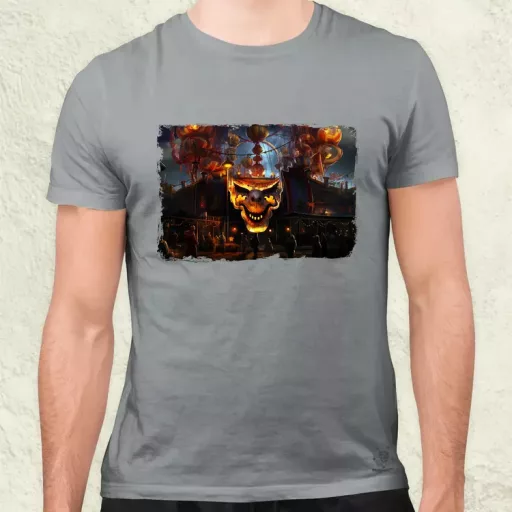 Pareidolia Pennywise vidámpark fantázia v4 férfi póló