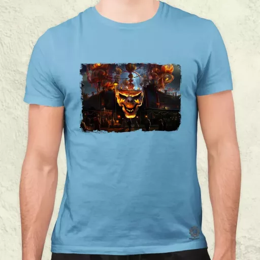 Pareidolia Pennywise vidámpark fantázia v4 férfi póló