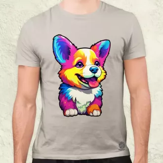 Corgi kölyök v1 férfi póló