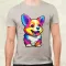 Corgi kölyök v1 férfi póló