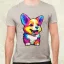 Corgi kölyök v1 férfi póló