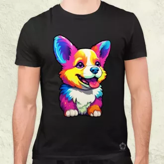 Corgi kölyök v1 férfi póló