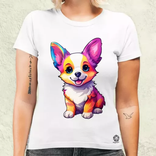 Corgi kölyök v2 női póló