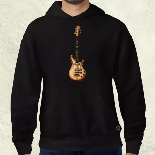 Elektromos gitár szkeccs v1 férfi pulóver