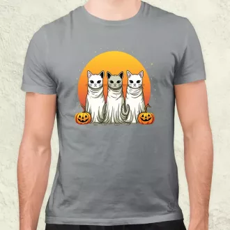 Halloween cicák v1 férfi póló