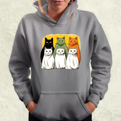 Halloween cicák v2 női pulóver