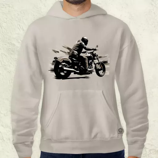 Harley Davidson Sportster rajz v2 férfi pulóver