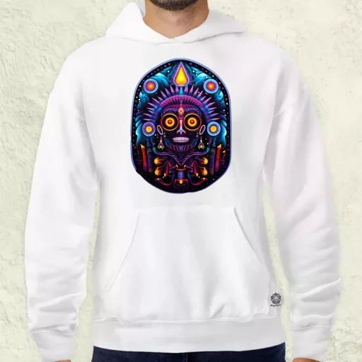 Huichol mágikus idegenek v1 férfi pulóver