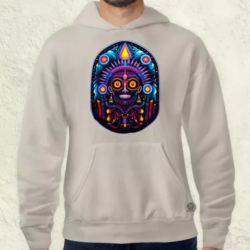 Huichol mágikus idegenek v1 férfi pulóver
