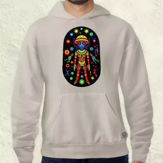 Huichol mágikus idegenek v2 férfi pulóver