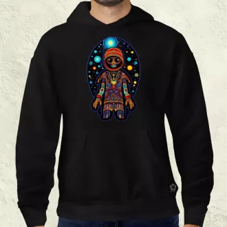 Huichol mágikus idegenek v7 férfi pulóver