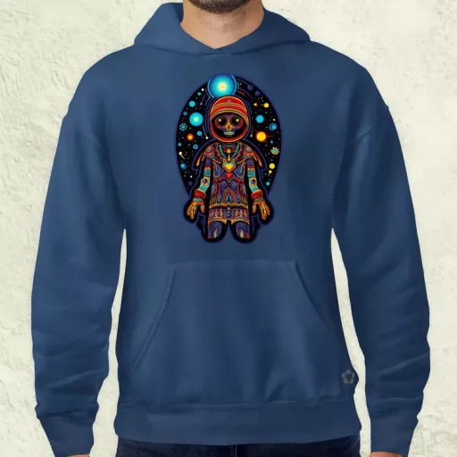Huichol mágikus idegenek v7 férfi pulóver