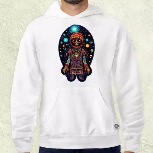 Huichol mágikus idegenek v7 férfi pulóver