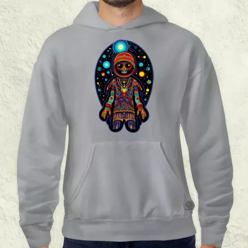 Huichol mágikus idegenek v7 férfi pulóver