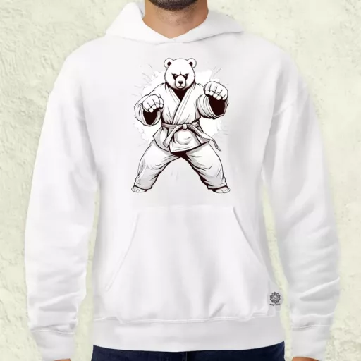 Karate maci v1 férfi pulóver