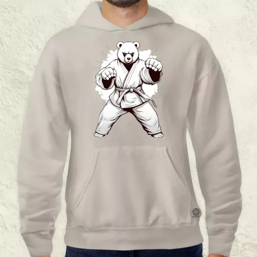Karate maci v1 férfi pulóver