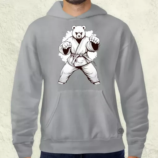 Karate maci v1 férfi pulóver