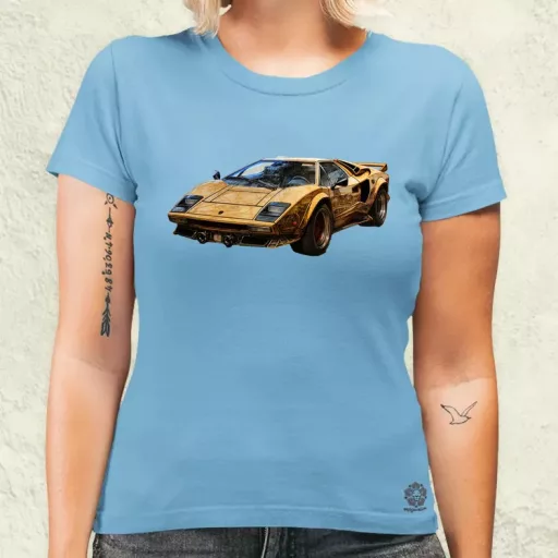 Lamborghini Countach koncept v1 női póló