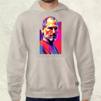 Pop art Steve Jobs v2 férfi pulóver