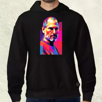 Pop art Steve Jobs v2 férfi pulóver
